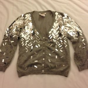 LaRok cashmere sweater, bling bling, 3/4 Slv