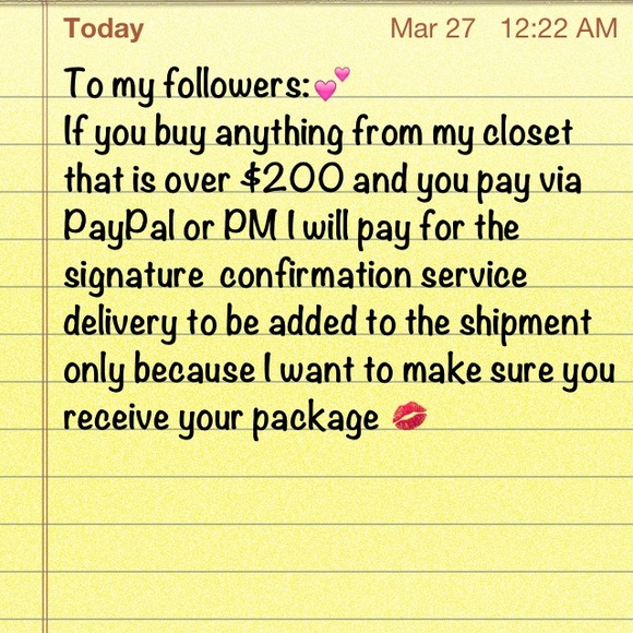 Shipping Details for anything over $200