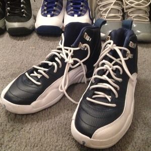 🔴SOLD🔴. Jordan's 12s blue/white