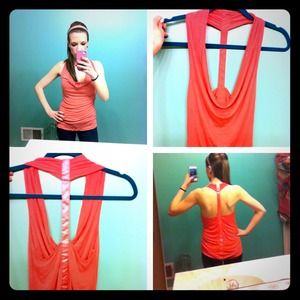 Coral going out top with cool back