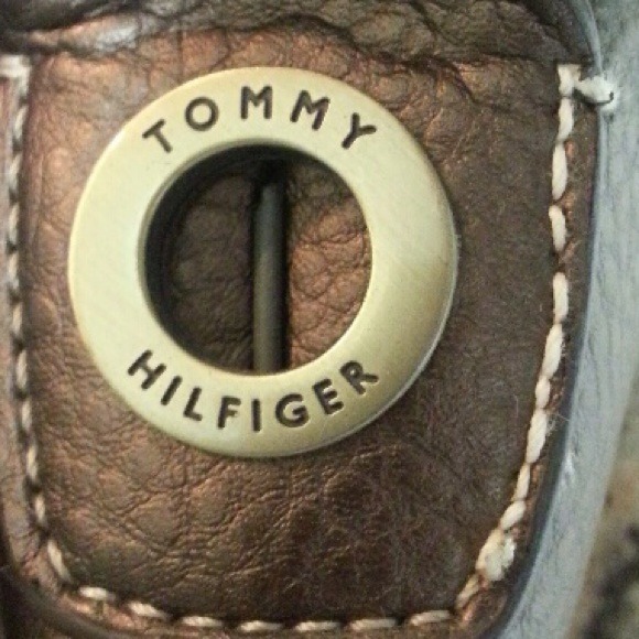 Tommy hilfiger Bronze handbag used once - Picture 2 of 4