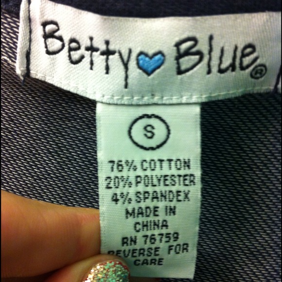 Stretchy cotton dress that looks like dark denim - Picture 3 of 4