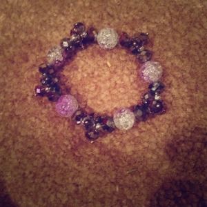 Purple bracelet