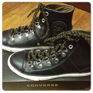 Leather Hi-Top Converse Sneaker Boot