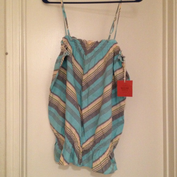 BUNDLE FOR @MEL03 Tribal striped string halter