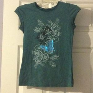 Butterfly tee