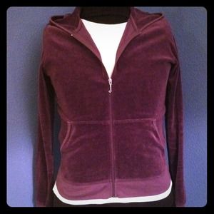 Juicy Couture XL track suit-purple velour.