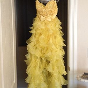 Authentic Sherri Hill dress.