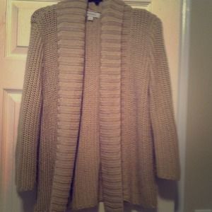 Open front cardigan