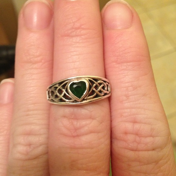 Celtic Irish Heart St Patrick's day Ring