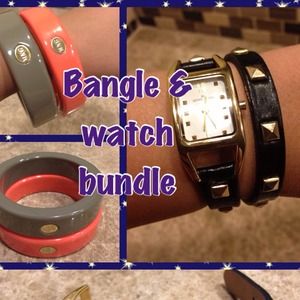 Bangle and watch bundle for feruzai