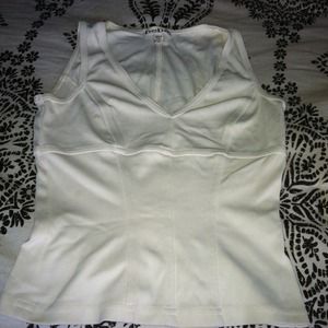 Cream Bebe Shell Top