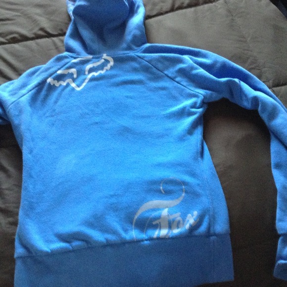 Reversible Fox zip-up hoodie. - Picture 2 of 2