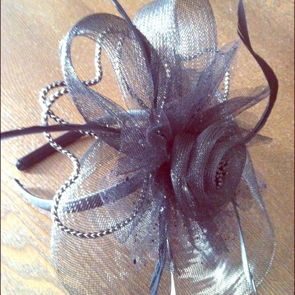 Black Raven Fascinator Headband.