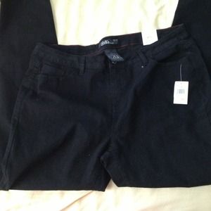 Black jeans never worn with tags