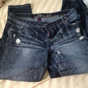 Sparkly jeans
