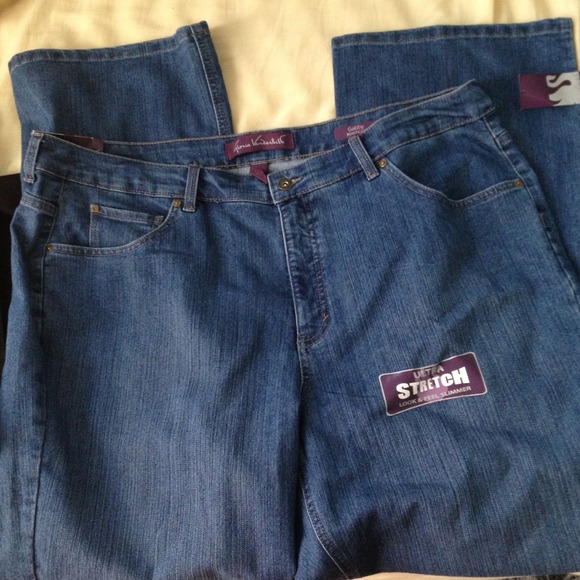 Jeans with tag