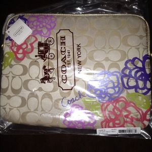 Brand new in package coach ipad case