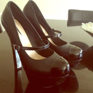H by Halston platform Mary Jane