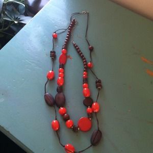Long and short necklace