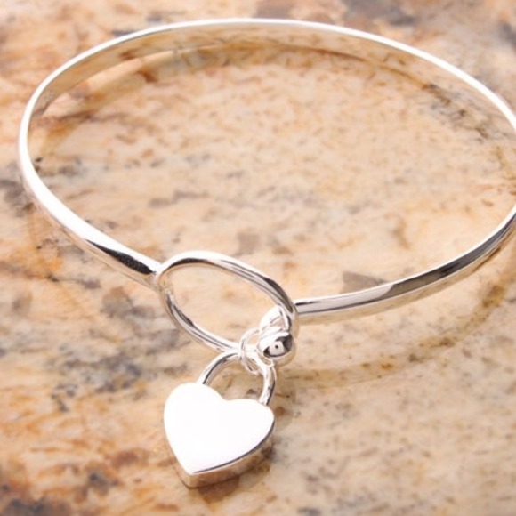 Sterling Silver Heart Bracelet