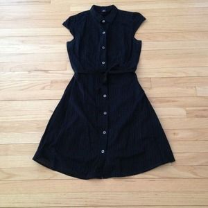 GAP Black Shirt Dress