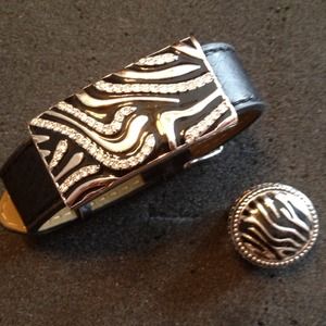 Lia Sophia bracelet and ring