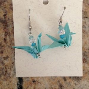 Crane Earrings