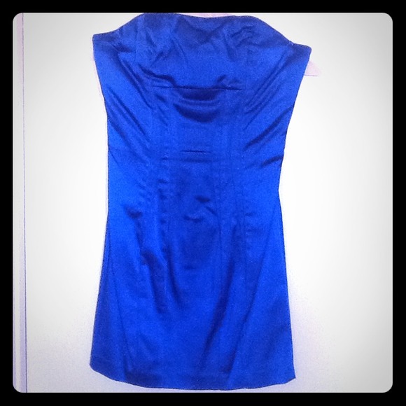 BeBe shocking blue mini dress