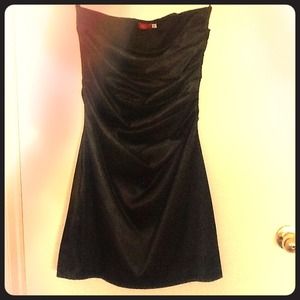 LBD - strapless little black dress