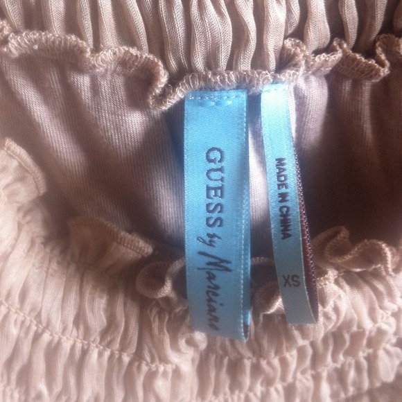 Guess by Marciano tanned color blouse - Picture 3 of 4