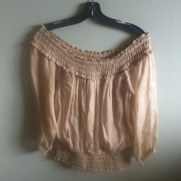 Guess by Marciano tanned color blouse - Picture 4 of 4