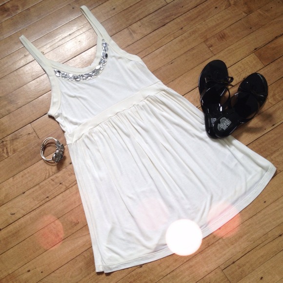 Rhinestone Baby Doll Top NWOT - Picture 1 of 3