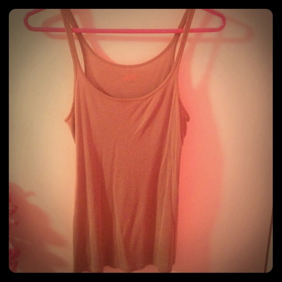Madewell taupe basic tank top - Picture 2 of 8