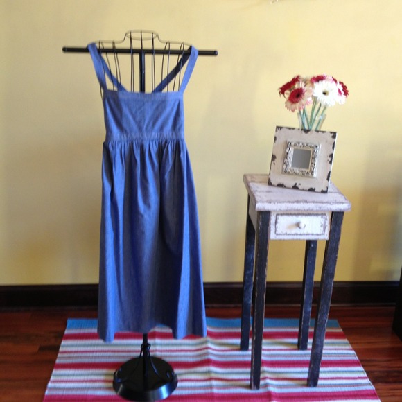 Bundle!  Four dresses and one pair of sandals.
