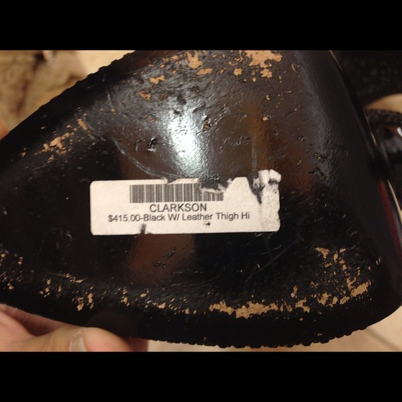 Black ankle boots - Picture 3 of 4