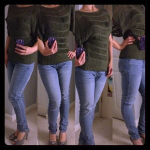 Olive Green Top
