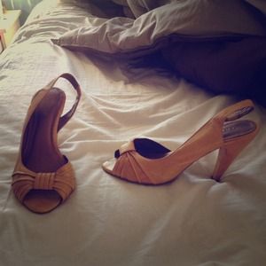 Seychelles mustard yellow low heels