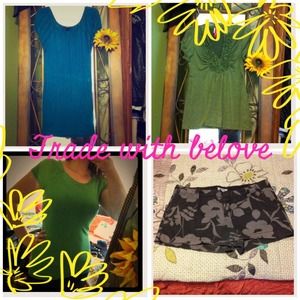 Black & grey shorts 14