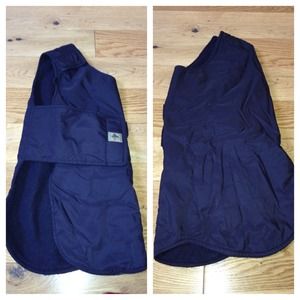 Dog clothesBlack dog jacket fleece lined.  Sm/med