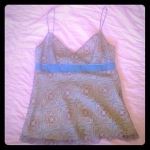 J. Crew -  lovely sleeveless print top