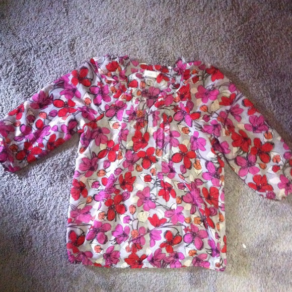 Floral tunic
