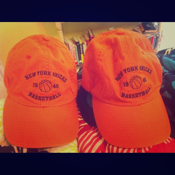 Two Knicks Caps