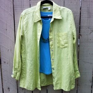 ** SOLD ** Long linen shirt