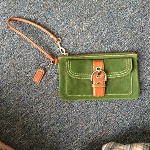 SOLD - Coach wristlet