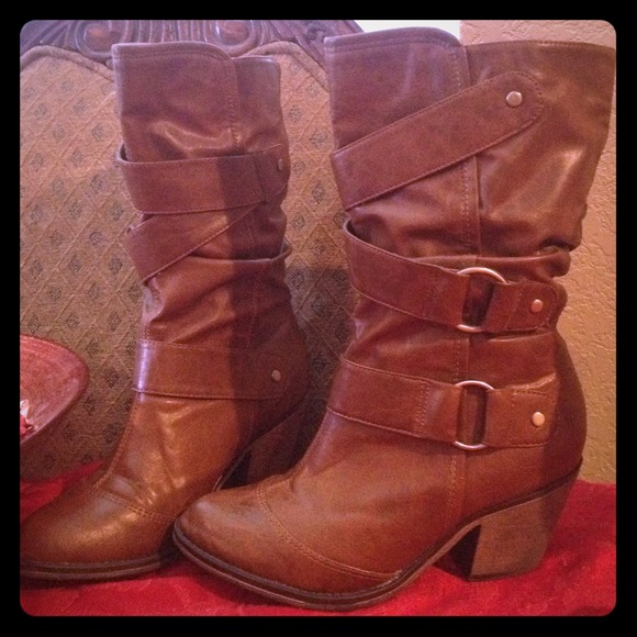 Brown boots