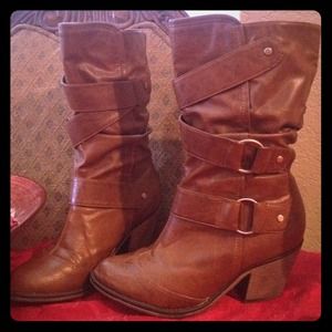 Brown boots