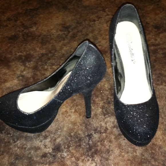 Black heels