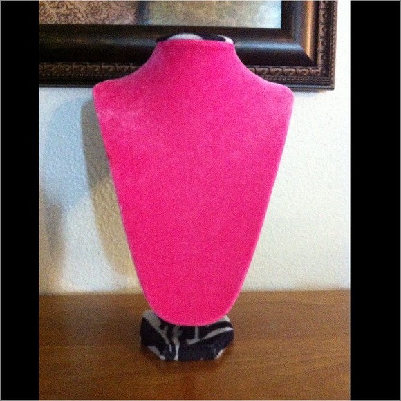 reduced.   14" tall necklace stand.