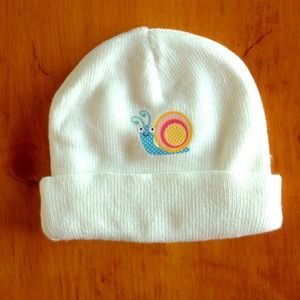 Toddler Winter Hat with iron on appliqué